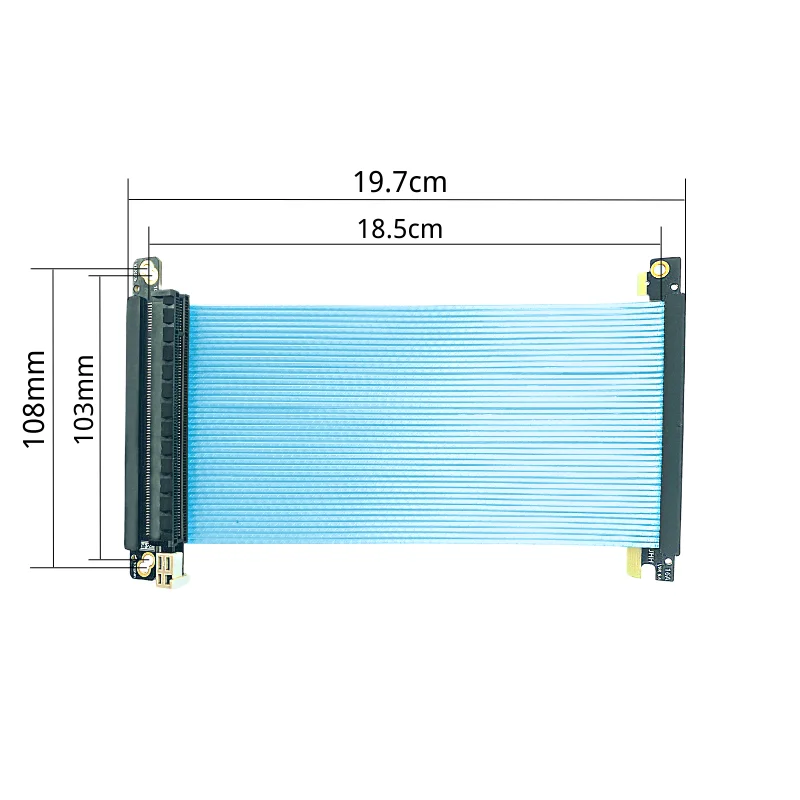 Cavo riser Pci-e 4.0 doppio in - Itx Gpu Riser Pcie 4.0 16X recensione e prezzo