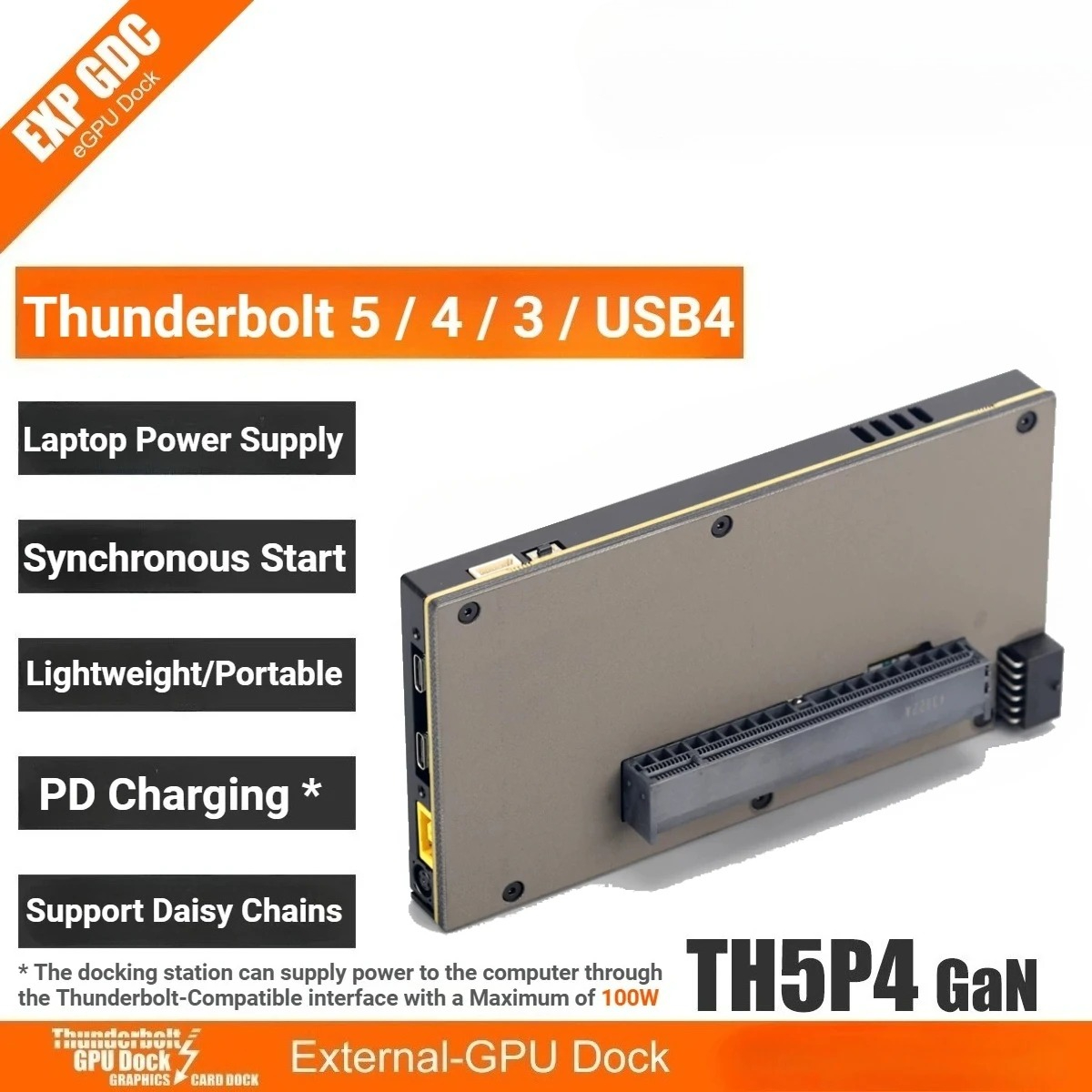 Scheda Grafica Esterna TH5P4Ga - Gpu External Dock Egpu Thunderbolt 4 recensione e prezzo
